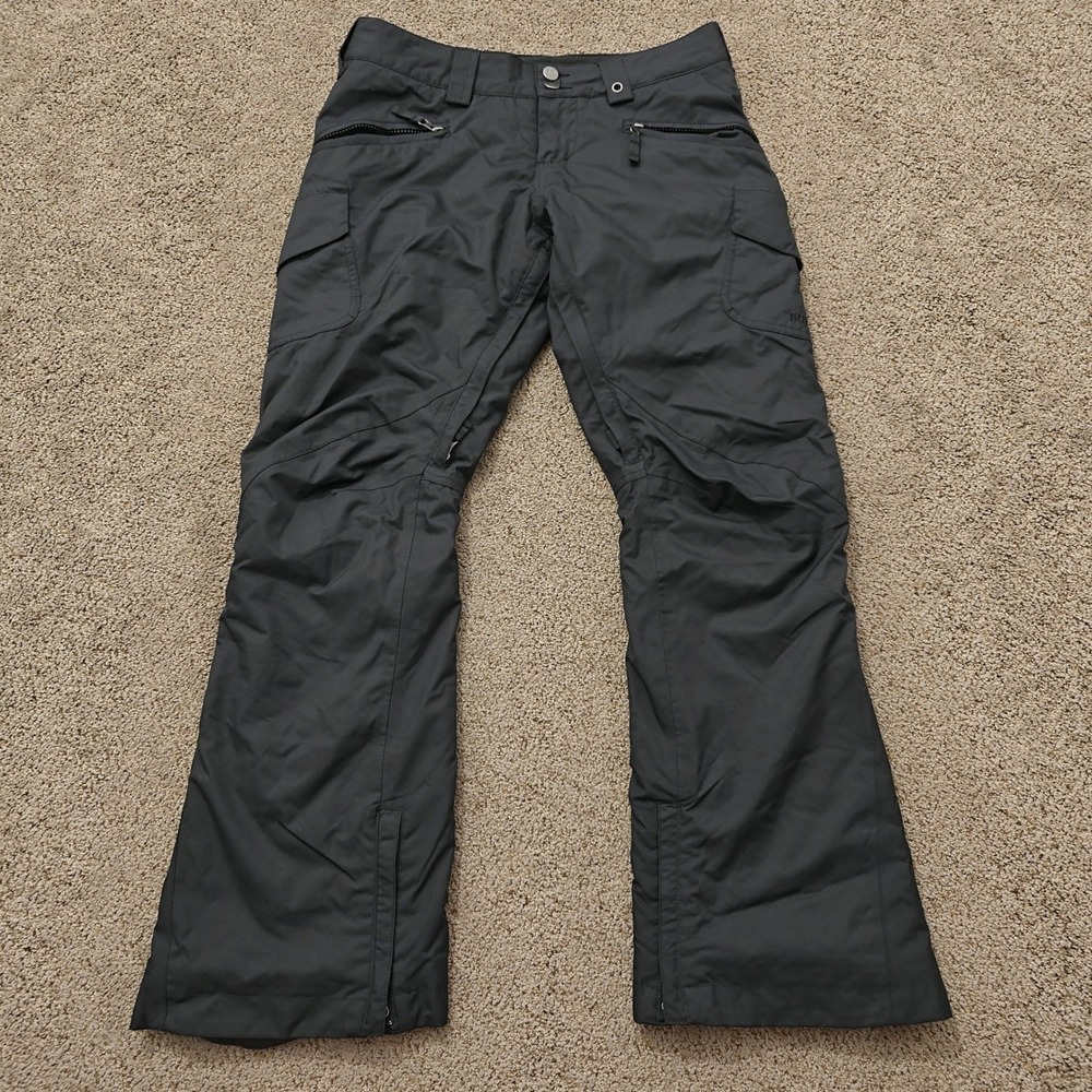 Burton Dryride Womens Small Black Snowboard  Cargo Pants Insulated Winter Sport - Picture 2 of 9